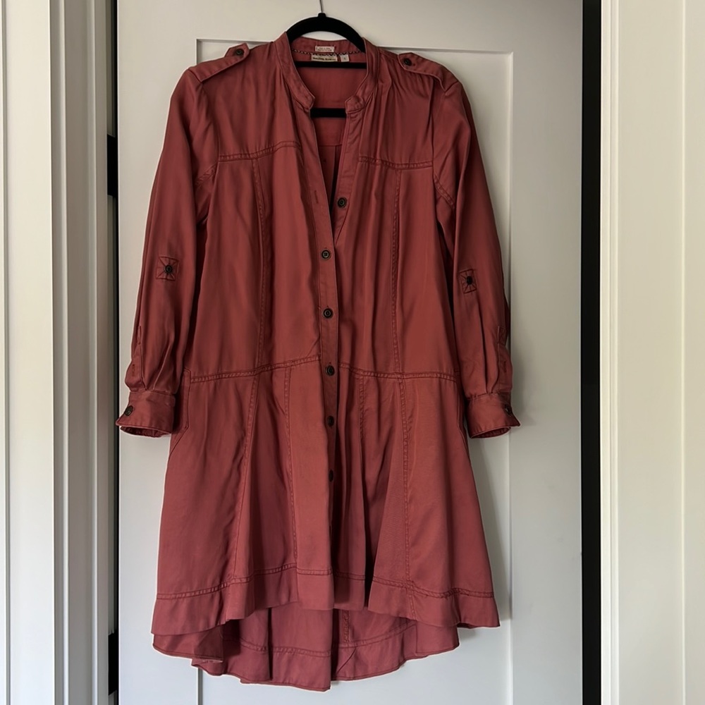 Anthropologie Red Dress